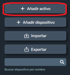 Añadir activo en Dragsa