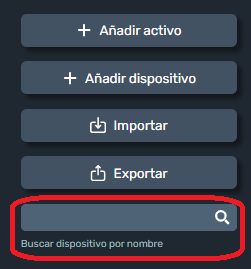 Buscar dispositivo en Dragsa
